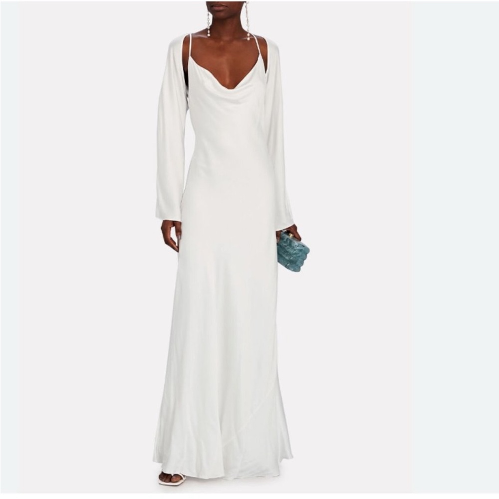 NWT L’agence Alicia Ivory dress